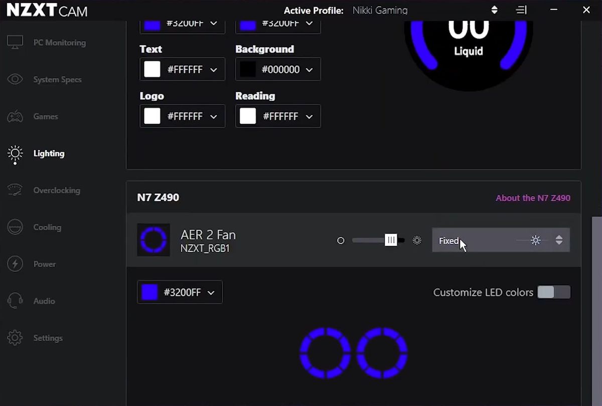 NZXT CAM 